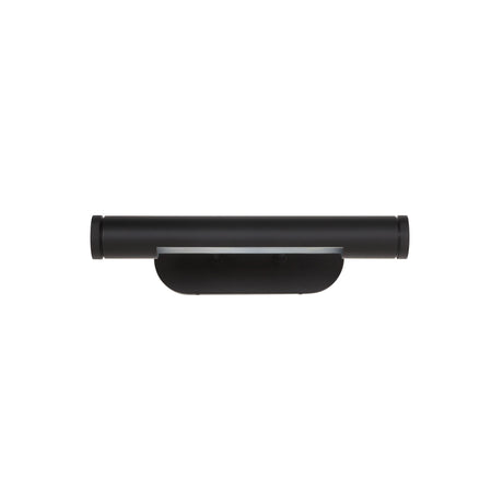 Oleandro library wall sconce front view with lamp unlit