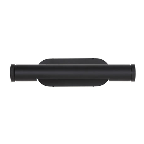 Renwil Oleandro cylinder wall sconce straight-on view, 18 inches wide