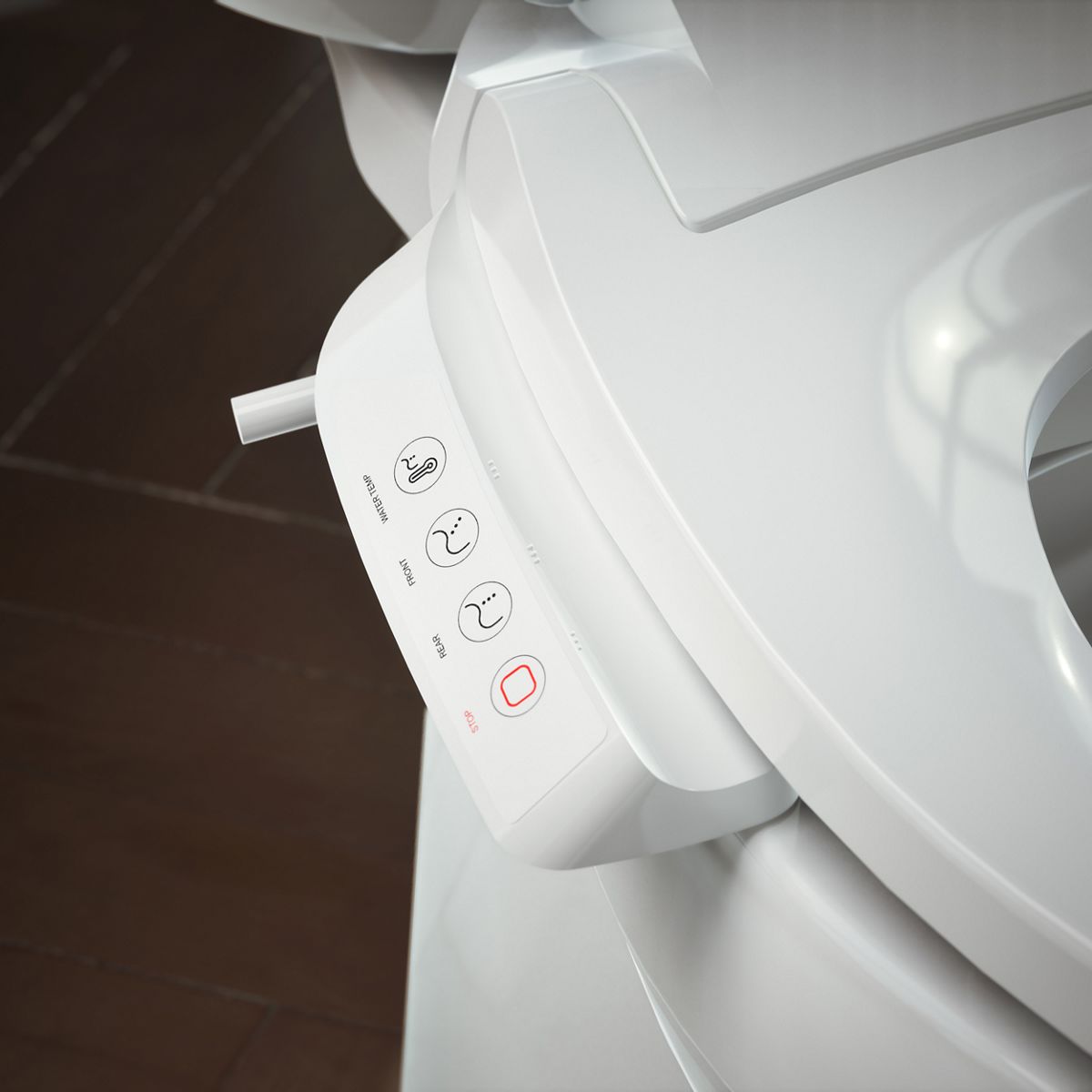PureWash® E525 Elongated bidet toilet seat