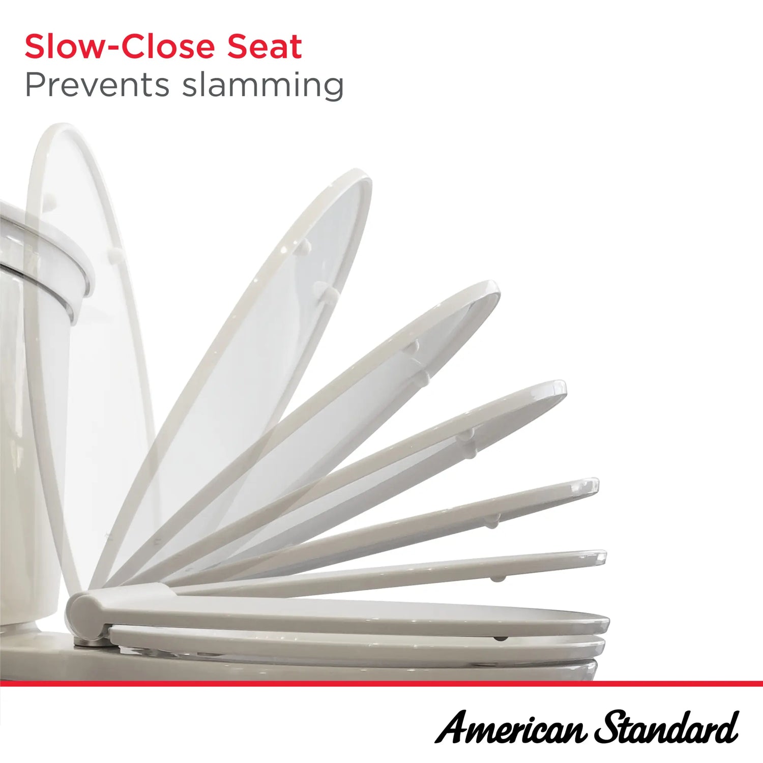 Cadet 3 Slow-Close Round Front Toilet Seat