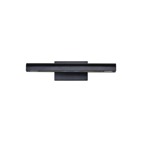 Renwil Inverness linear wall sconce front view, unlit