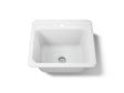 Glen Falls™ 25" top-/undermount single-bowl utility sink