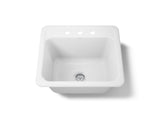 Glen Falls™ 25" top-/undermount single-bowl utility sink