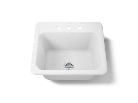 Glen Falls™ 25" top-/undermount single-bowl utility sink