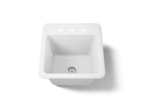 Park Falls™ 21" top-/undermount single-bowl utility sink