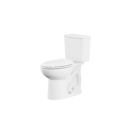 EcoStrength Aspirations Two-Piece 0.80 gpf/3 Lpf Chair Height Elongated Toilet Less Seat