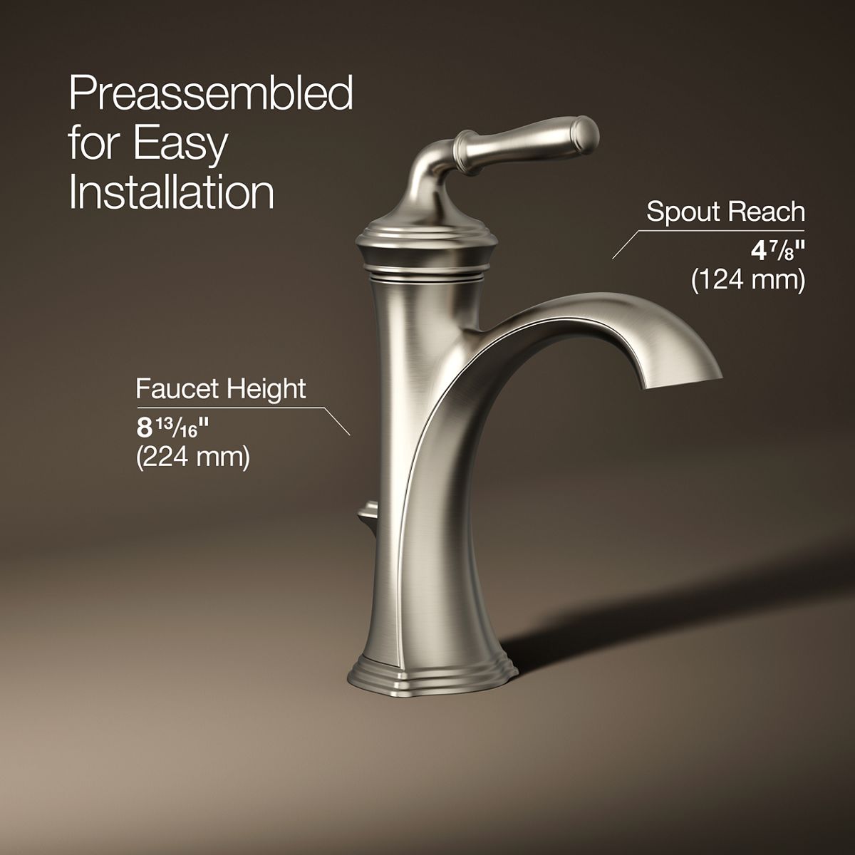 Devonshire® Single-handle bathroom sink faucet, 1.2 gpm