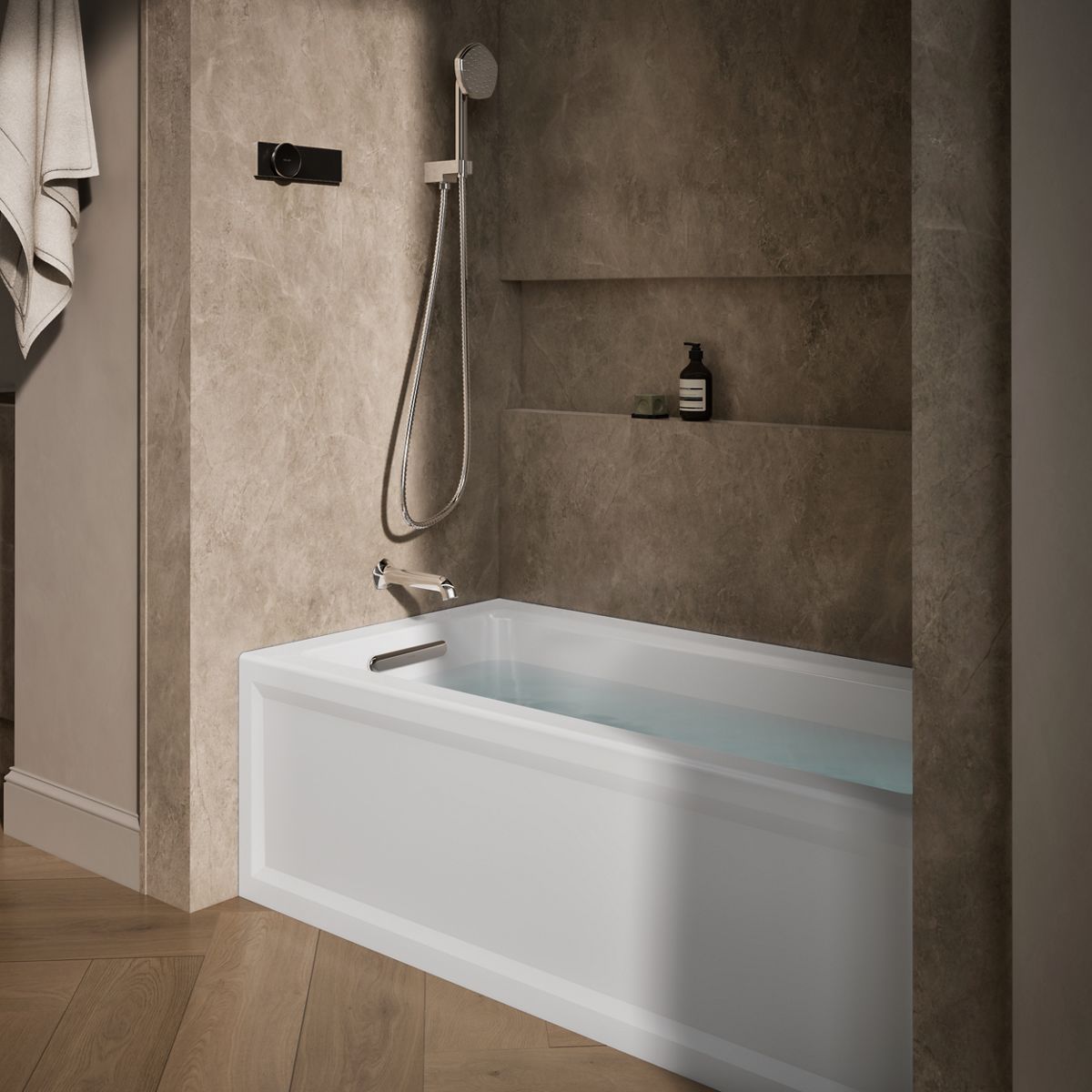 Archer® 60" x 30" alcove bath, left drain