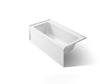 Archer® 60" x 30" alcove bath, left drain