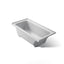 Archer® 60" x 30" alcove bath with Bask® heated surface, left drain