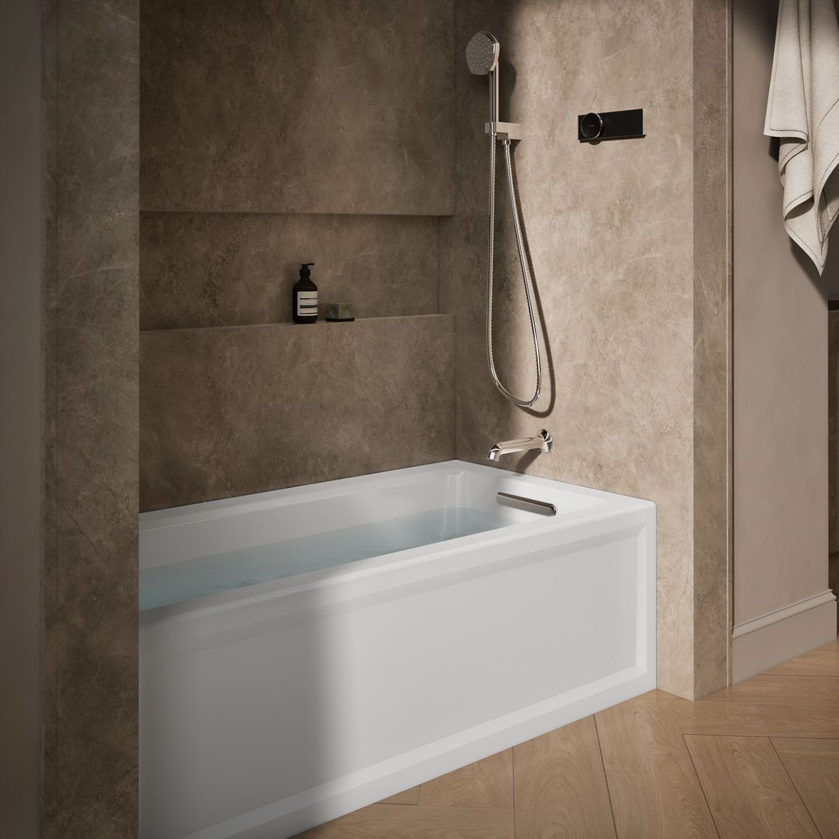 Archer® 60" x 30" alcove bath right drain