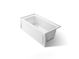 Archer® 60" x 30" alcove bath with Bask® heated surface, right drain