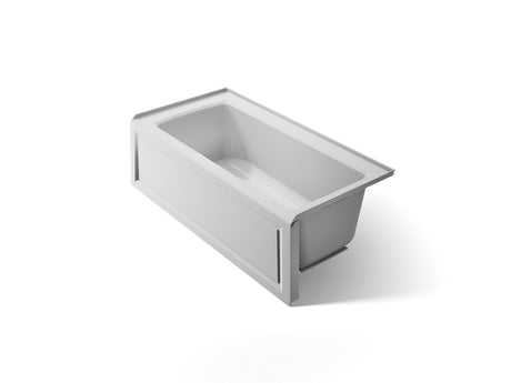 Archer® 60" x 30" alcove bath with Bask® heated surface, right drain