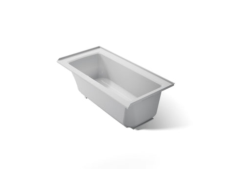 Archer® 60" x 30" alcove bath with Bask® heated surface, right drain