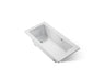 Archer® 60" x 30" drop-in bath with Bask® heated surface