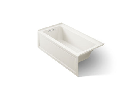 Archer® 60" x 30" alcove Heated BubbleMassage™ air bath, left drain