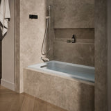 Archer® 60" x 30" alcove Heated BubbleMassage™ air bath, left drain