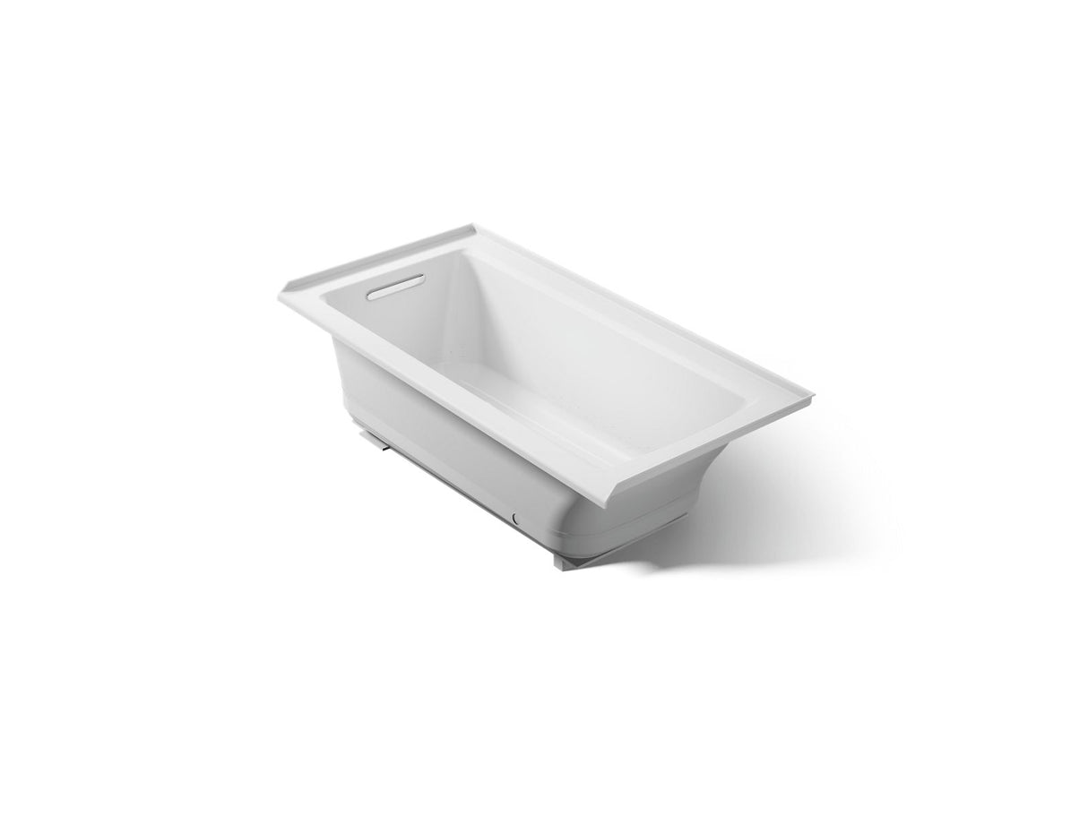 Archer® 60" x 30" alcove Heated BubbleMassage™ air bath, left drain