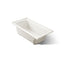 Archer® 60" x 30" alcove Heated BubbleMassage™ air bath, left drain