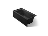 Archer® 60" x 30" alcove Heated BubbleMassage™ air bath with Bask® heated surface, right drain