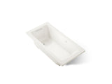 Archer® 60" x 30" drop-in Heated BubbleMassage™ air bath with Bask® heated surface