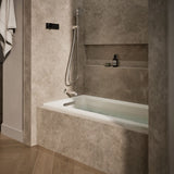 Archer® 60" x 30" alcove whirlpool bath, left drain