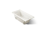 Archer® 60" x 30" alcove whirlpool bath, left drain