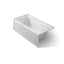 Archer® 60" x 30" alcove heated whirlpool bath, left drain
