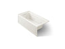Archer® 60" x 30" alcove heated whirlpool bath, left drain