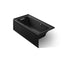 Archer® 60" x 30" alcove whirlpool bath with Bask® heated surface, left drain