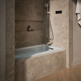 Archer® 60" x 30" alcove whirlpool bath, right drain