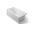 Archer® 60" x 30" alcove heated whirlpool bath, right drain