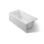 Archer® 60" x 30" alcove whirlpool bath with Bask® heated surface, right drain