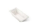 Archer® 60" x 30" drop-in Heated BubbleMassage™ air bath with whirlpool