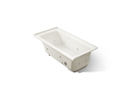 Archer® 60" x 30" alcove Heated BubbleMassage™ air bath and whirlpool, right drain