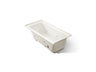 Archer® 60" x 30" alcove Heated BubbleMassage™ air bath and whirlpool, right drain
