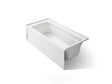 Archer® 66" x 32" alcove bath, right drain