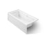Archer® 66" x 32" alcove Heated BubbleMassage™ air bath with Bask® heated surface, left drain