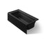 Archer® 66" x 32" alcove Heated BubbleMassage™ air bath, right drain