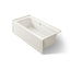 Archer® 66" x 32" alcove Heated BubbleMassage™ air bath with Bask® heated surface, right drain