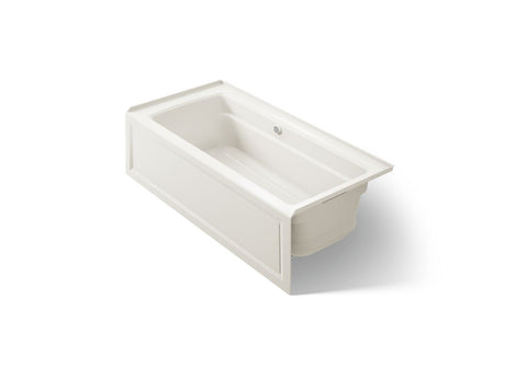 Archer® 66" x 32" alcove Heated BubbleMassage™ air bath with Bask® heated surface, right drain