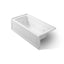 Archer® 66" x 32" alcove heated whirlpool, left hand
