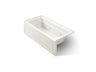 Archer® 66" x 32" alcove heated whirlpool, left hand