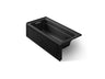 Archer® 66" x 32" alcove Heated BubbleMassage™ air bath and whirlpool, left drain