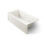 Archer® 66" x 32" alcove Heated BubbleMassage™ air bath and whirlpool, left drain