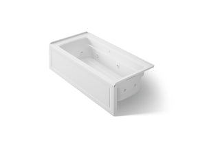 Archer® 66" x 32" alcove Heated BubbleMassage™ air bath and whirlpool, right drain
