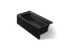 Archer® 66" x 32" alcove Heated BubbleMassage™ air bath and whirlpool, right drain