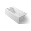Archer® 66" x 32" alcove Heated BubbleMassage™ air bath and whirlpool, right drain
