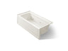 Archer® 66" x 32" alcove Heated BubbleMassage™ air bath and whirlpool, right drain