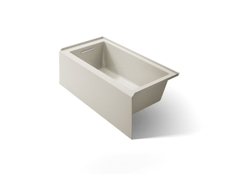 Underscore® 60" x 30" alcove bath, left drain